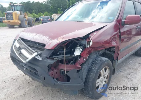 2002 Honda Cr-V Ex из США, поврежденный, VIN SHSRD78822U008984